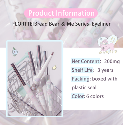 Charming Flortte Bread Bear Magic Eyeliner